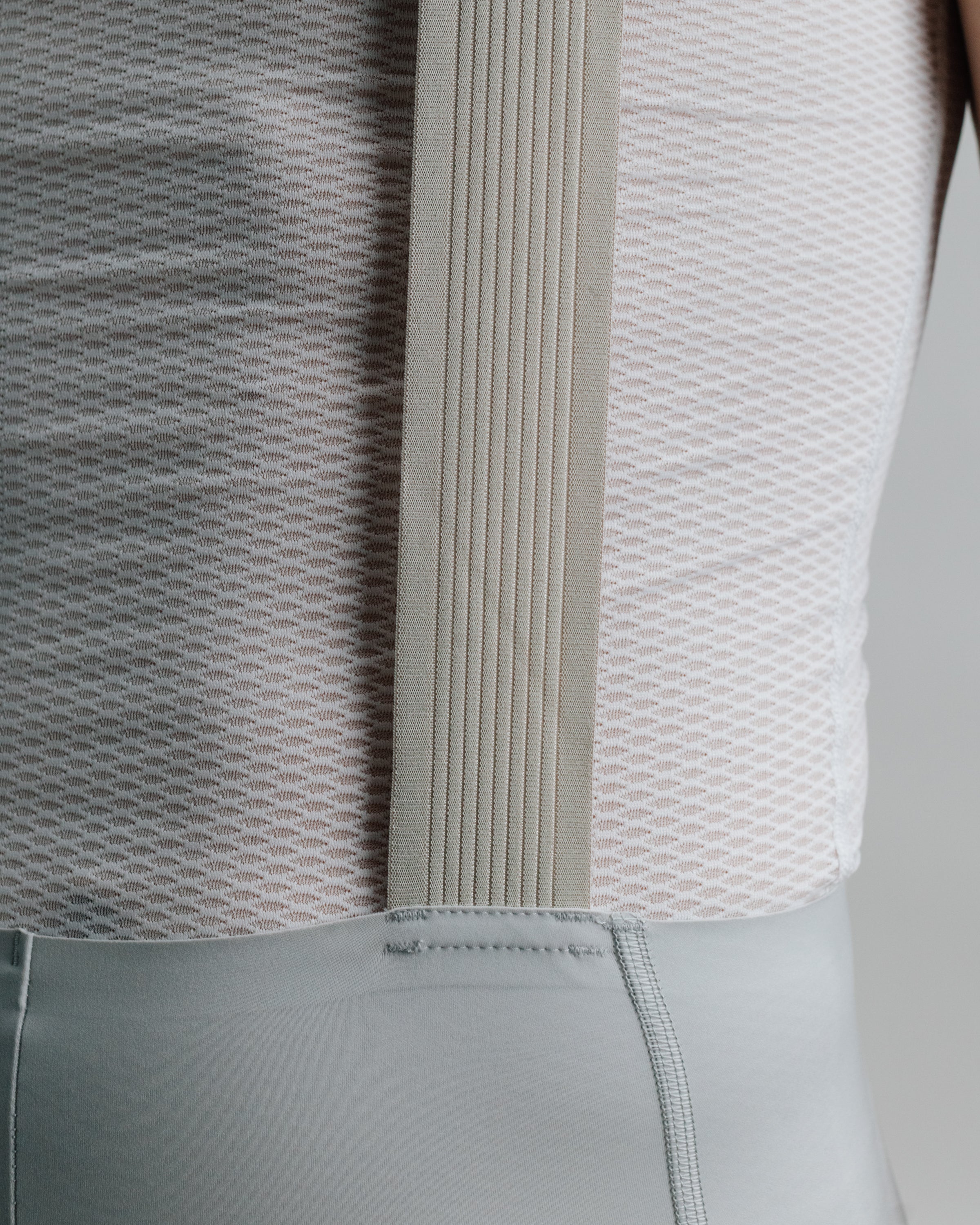 Isadore 車褲 Alternative Bib Shorts Harbor Mist 男款 淺灰