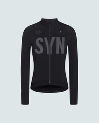 Biehler 車衣 Pro Thermal LS Jersey Black Reflective 保暖長袖 女款 黑