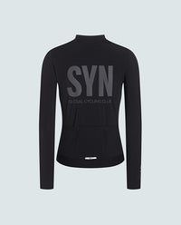 Biehler 車衣 Pro Thermal LS Jersey Black Reflective 保暖長袖 女款 黑