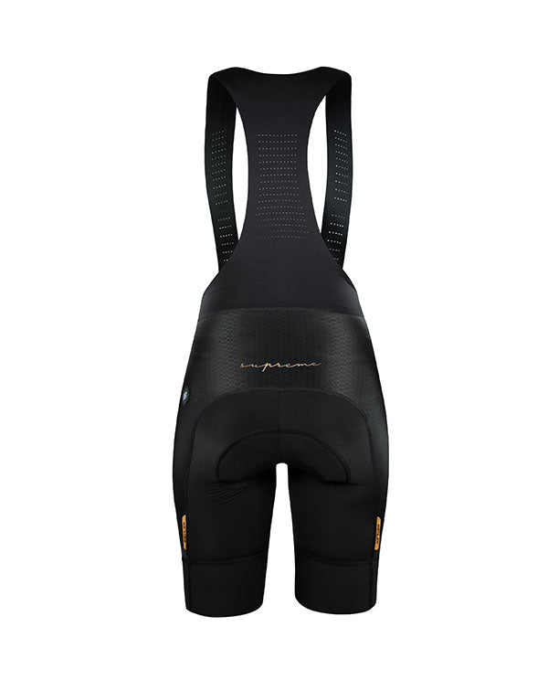 Biehler 車褲 Supreme Bib Short Black Gold 女 黑