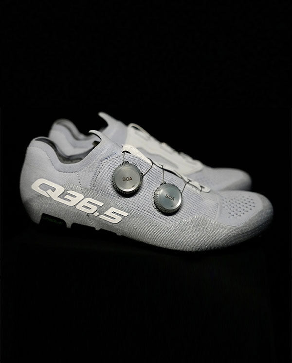 Q36.5 卡鞋Clima Road Shoes Silver 限量銀灰