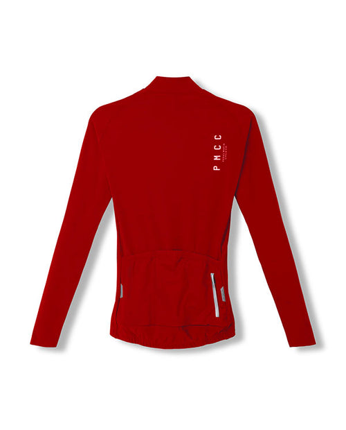 Pedal Mafia 車衣Pedal MafiaCC Red客製長袖 女-紅