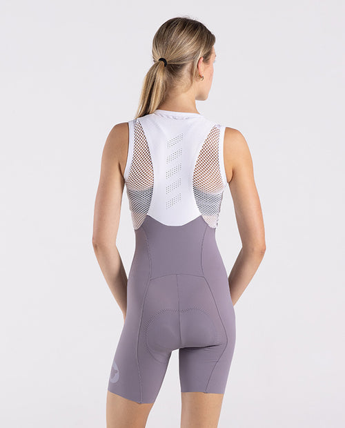 Black Sheep 黑羊 車褲 Team 7" Bib Shorts RID Ridge 女款 灰紫