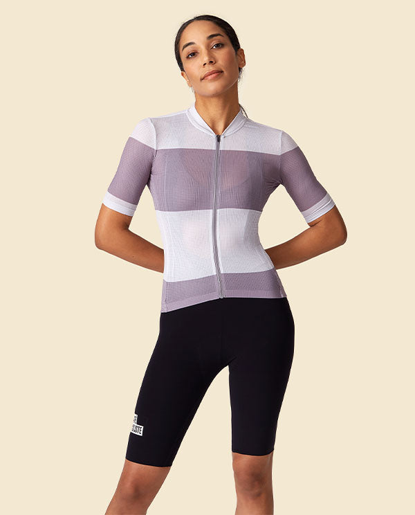 Café du Cycliste 車衣 Angeline Ultralight Jersey Grey 女款 灰