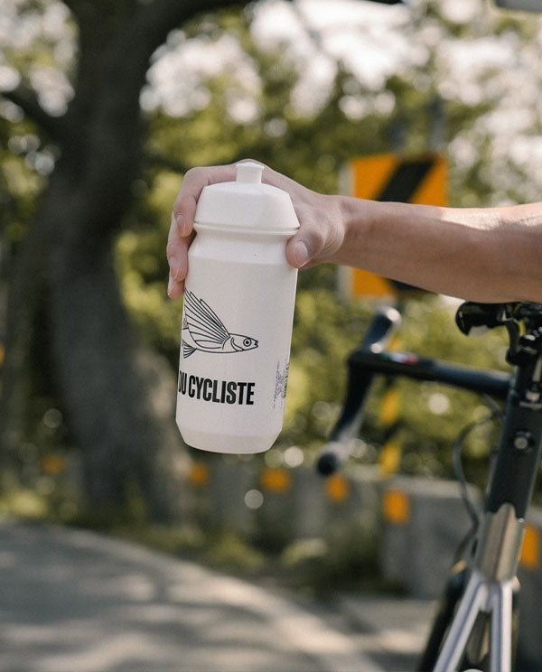 Café du Cycliste 水壺 Flying Fish Bidon 500ml 飛魚 白