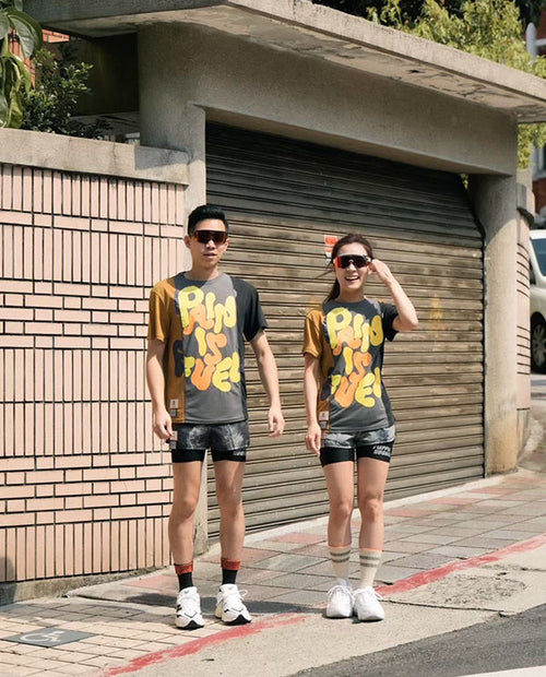 FLIPPOS「心碎女孩機能Ｔ」-WOMEN-PAIN IS FUEL Merino TEE-I HAVE NOTHING女孩Ｔ