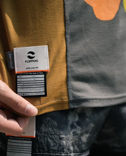 FLIPPOS「心碎女孩機能Ｔ」-WOMEN-PAIN IS FUEL Merino TEE-I HAVE NOTHING女孩Ｔ