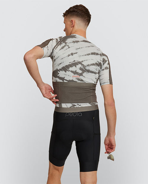 Pedla 車衣Off Grid Gravel Jersey Mono Dye 男款 淺棕染