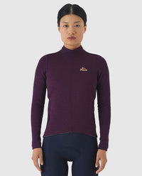 Café du Cycliste 車衣 Lydia LS Jersey Quetsche 長袖 女款 紫