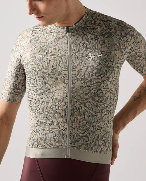 Givelo 車衣G90 LIGHT SS UNISEX JERSEY - MARBLE SAND 大理石沙色