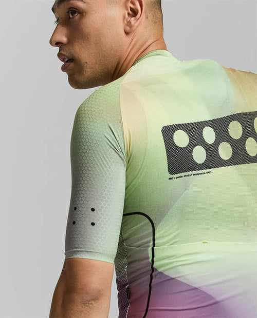 Pedla 車衣Pro Pursuit 2.0 Jersey Motion Lime 男款 城市黃/紫