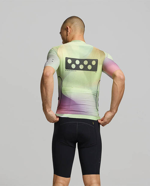 Pedla 車衣Pro Pursuit 2.0 Jersey Motion Lime 男款 城市黃/紫