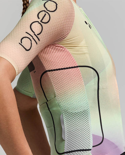 Pedla 車衣Pro Pursuit 2.0 Jersey Motion Peach 女款 城市橘/紫