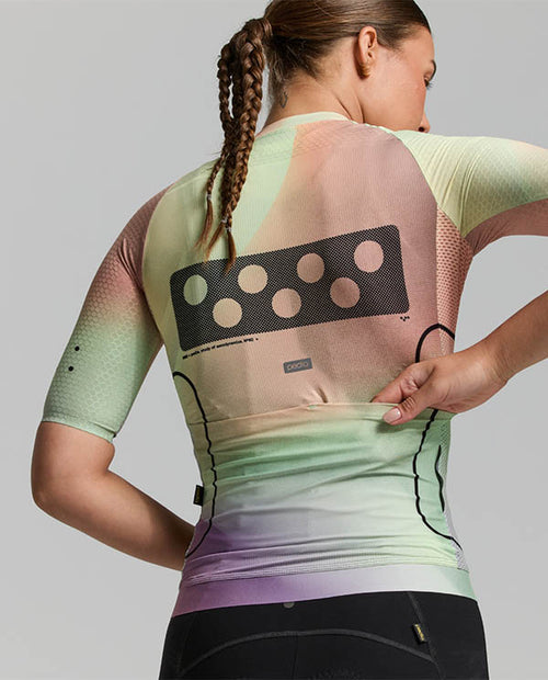 Pedla 車衣Pro Pursuit 2.0 Jersey Motion Peach 女款 城市橘/紫