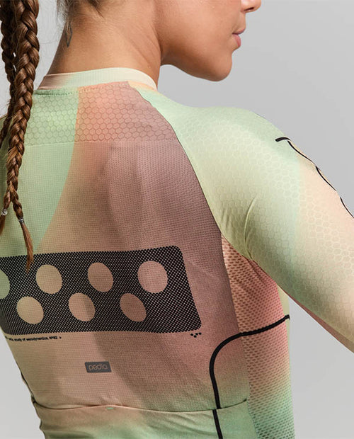 Pedla 車衣Pro Pursuit 2.0 Jersey Motion Peach 女款 城市橘/紫