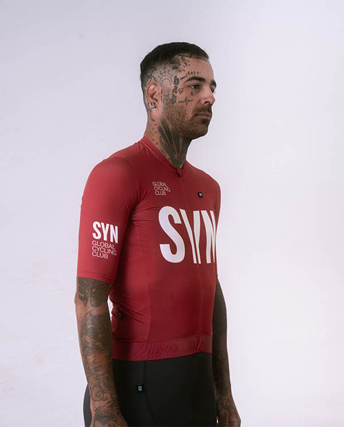 Biehler 車衣 Syndicate Training Jersey 2.0 Cherry 男款 櫻桃紅