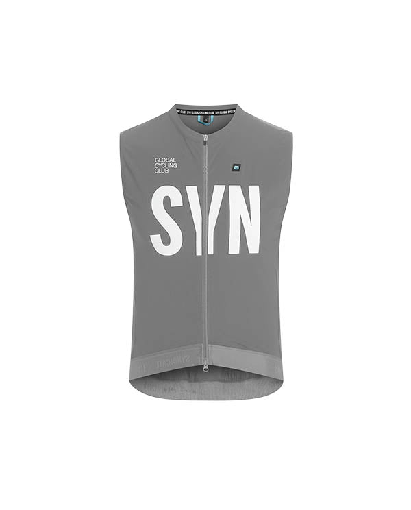 Biehler 防風背心Syndicate Training Vest 2.0 Steel 男款 灰