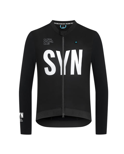 Biehler 薄刷毛長袖車衣Syndicate Training LS Jersey Black 男款 黑 (2025)