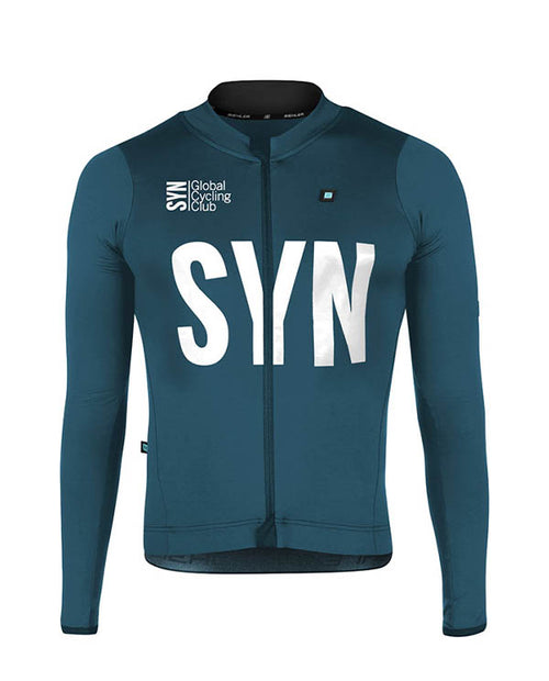 Biehler 中量長袖車衣Syndicate Training LS Jersey Dawn 男款 黎明藍