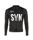 Biehler 長袖車衣Syndicate Training LS Jersey Black 男款 黑