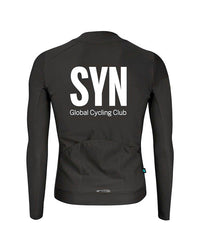 Biehler 長袖車衣Syndicate Training LS Jersey Black 男款 黑