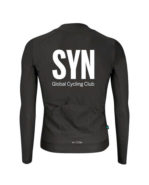 Biehler 長袖車衣Syndicate Training LS Jersey Black 男款 黑
