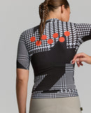 Pedla 車衣HoundsKNIT Training Jersey Black Offset 女款 黑白大千鳥格