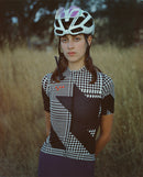 Pedla 車衣HoundsKNIT Training Jersey Black Offset 女款 黑白大千鳥格