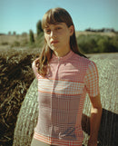 Pedla 車衣HoundsKNIT Training Jersey Pastel Rose 女款 粉格紋