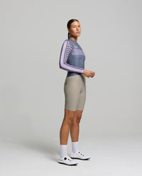 Pedla 車衣HoundsKNIT Training Jersey Lavender 薄長袖 女款 薰衣草紫