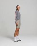 Pedla 車衣HoundsKNIT Training Jersey Monochrome 薄長袖 女款 黑白小千鳥格紋