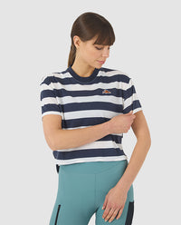 Café du Cycliste 車衣Sandrine Jersey Mariniere 女款 海軍藍白條紋