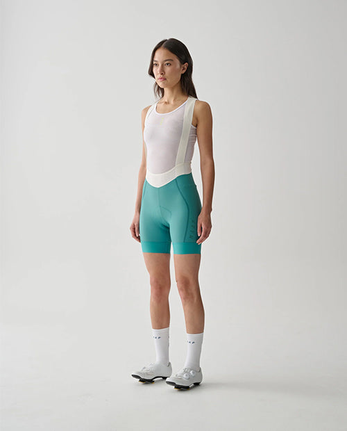 MAAP 短版車褲 Womens Short Team Bib Evo Lagoon 女款 湖水綠