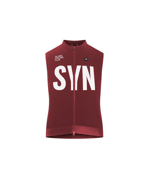 Biehler 防風背心Syndicate Training Vest 2.0 Merlot 女款 酒紅