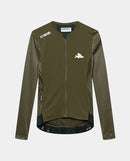 Café du Cycliste 車衣 Roxane LS Jersey Khaki 長袖 女款 卡其綠