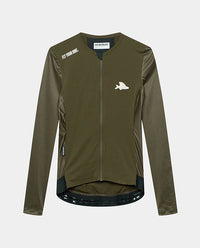 Café du Cycliste 車衣 Roxane LS Jersey Khaki 長袖 女款 卡其綠