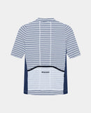 Café du Cycliste 車衣 Romy Midweight Jersey WhiteNavy 男款 藍白紋