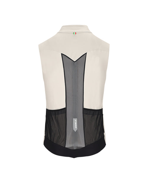 Q36.5 背心Gregarius Hybrid Vest Sand Grey 男款 淺灰砂