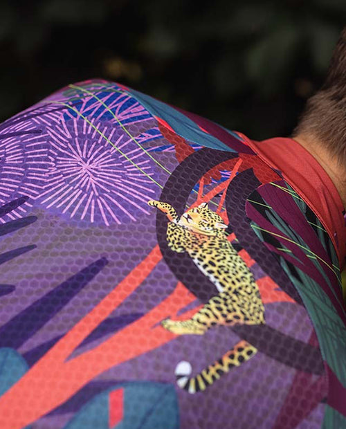 Q36.5 車衣 Gregarius Pro African Wildlife Foundation Jersey Purple 男款 彩