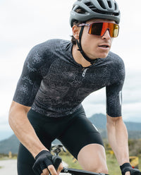 Q36.5 車衣 Gregarius Pro Damascato Jersey Black 男款 大馬士革圖騰黑