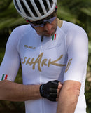 Q36.5 車衣Gregarius Clima Nibali Olympic Jersey White 男款 白金