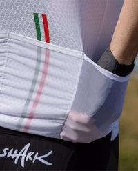 Q36.5 車衣Gregarius Clima Nibali Olympic Jersey White 男款 白金