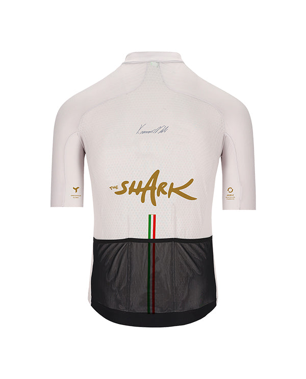 Q36.5 車衣Gregarius Clima Nibali Olympic Jersey White 男款 白金