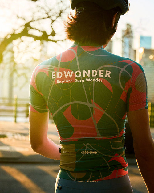 EDW 車衣EdW Eclectic Short Sleeve Jersey Urban 男款 橘綠