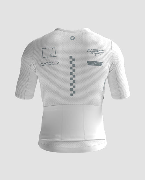 Black Sheep 黑羊 車衣 AeroWeave SS Jersey Untitled Ghost 男款 白