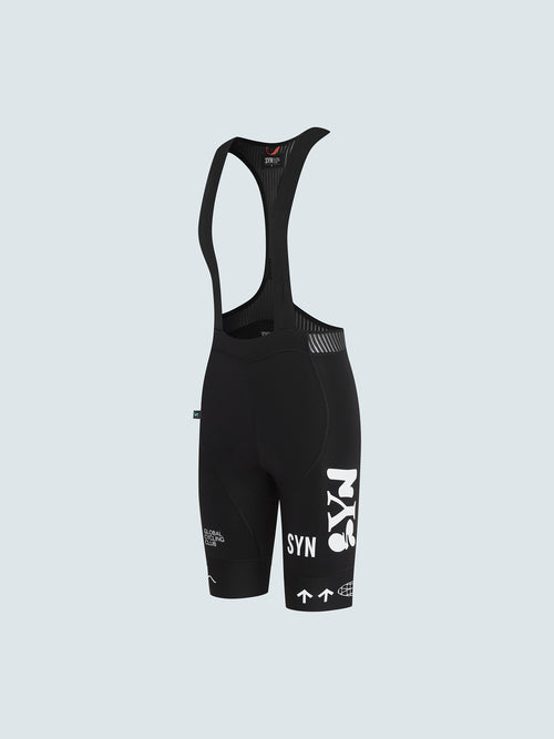 SYN 車褲 Pro Team Bib Shorts Black 女款 黑