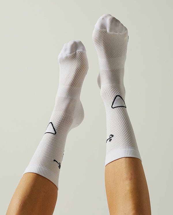 Givelo 車襪G-SOCKS CDA White - 白