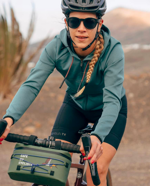 Café du Cycliste 平口無吊帶車褲 Celine Black 女 黑