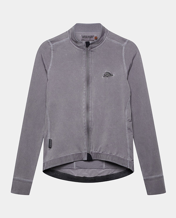 Café du Cycliste 車衣 Charlie ColdDye Charcoal 長袖 女款 炭灰