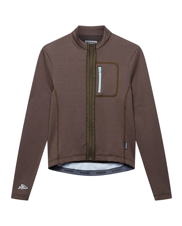 Café du Cycliste 車衣 Audax Lorenne LS Jersey Corab 長袖 男款 棕